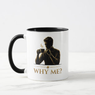 Pourquoi Moi ? Tasse à Café à l'Esthétique Minimal