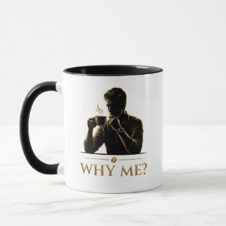 Pourquoi Moi ? Tasse à Café à l'Esthétique Minimal