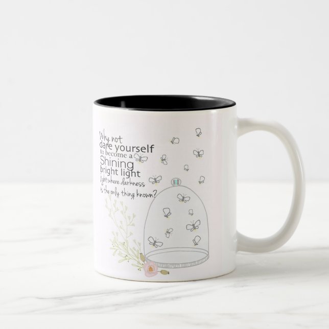 Pourquoi Ne Pas Oser Vous-Même Café Mug (Droit)