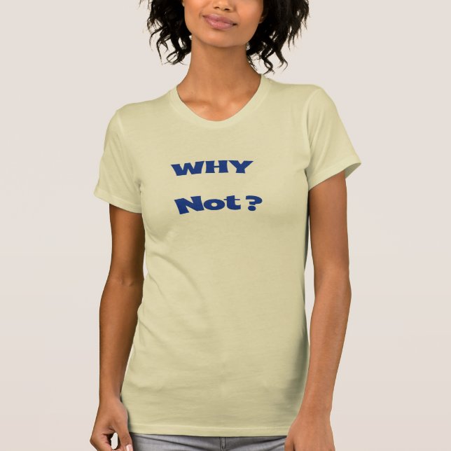 Pourquoi pas le T-Shirt ajusté pour femmes Bella+C (Devant)