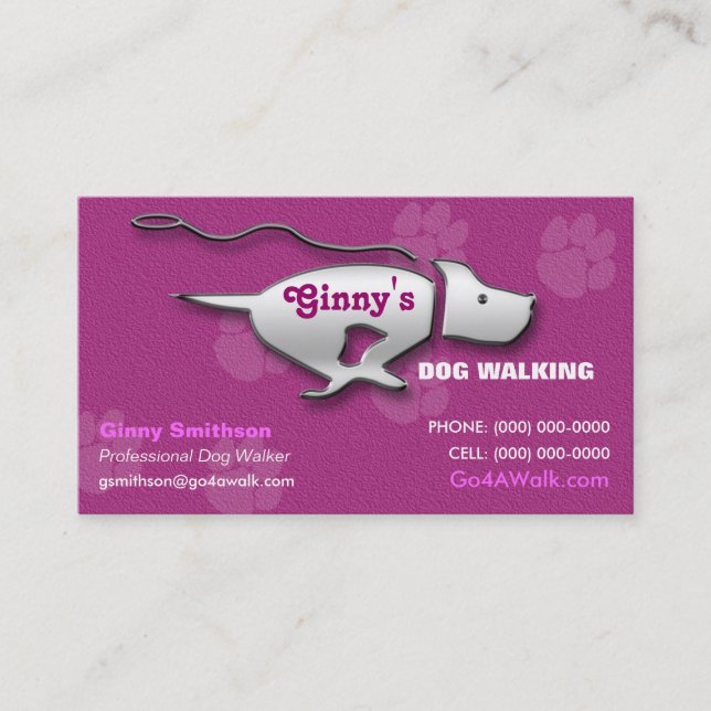 Poursuivez le carte de visite de garde d'enfants (Devant)