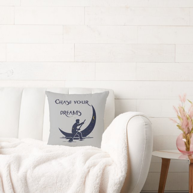 Poursuivez vos rêves coussin (Canapé)