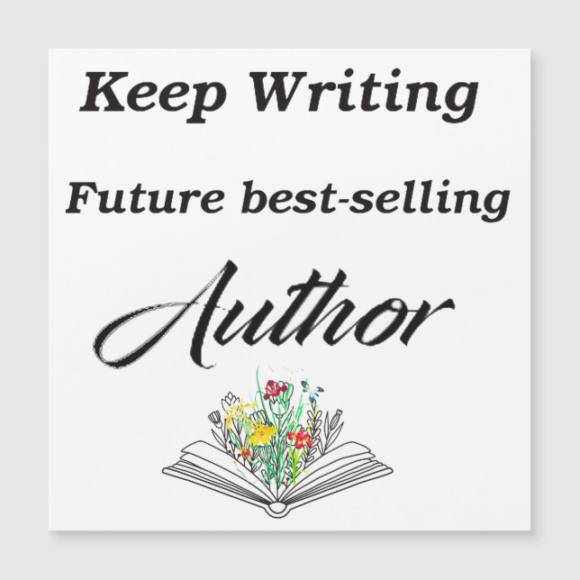 Poursuivre L'Écriture Futur Motivation De L'Auteur (Devant)