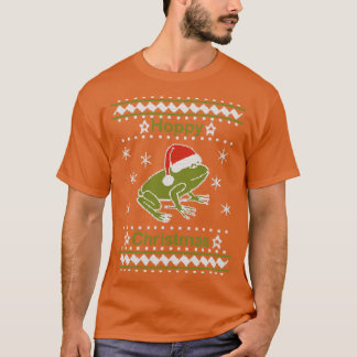 Poussée de Noël Frog laide Sweat