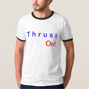 Poussée sur le T-shirt