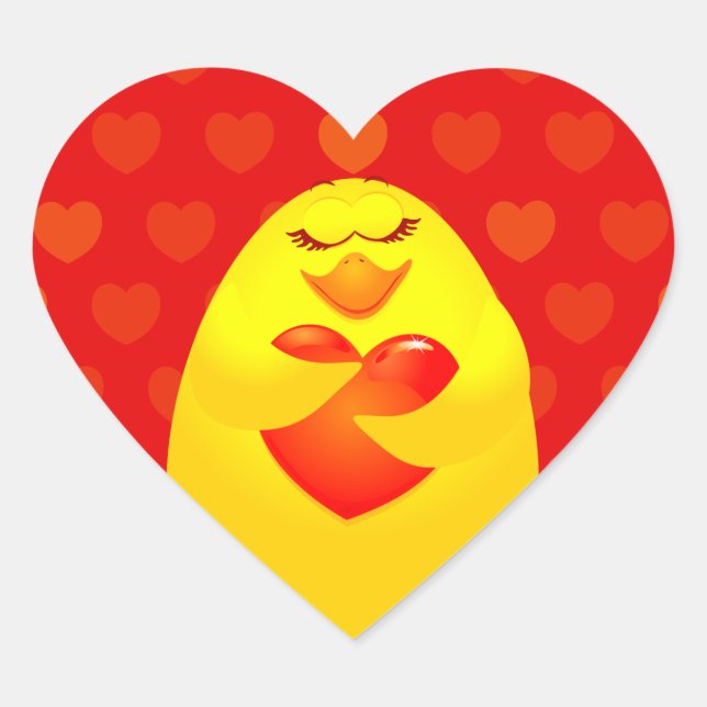 Poussette douce dans l'amour, autocollant (Devant)