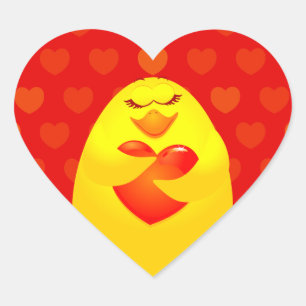 Poussette douce dans l'amour, autocollant