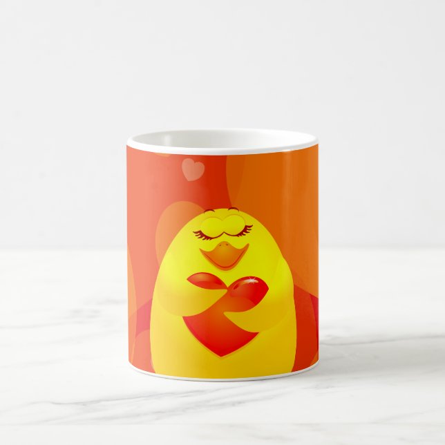 Poussette douce dans l'amour, mug (Centre)