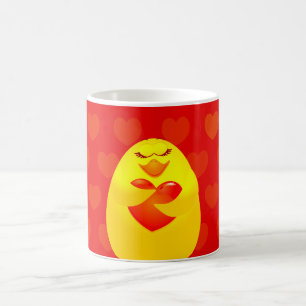 Poussette douce dans l'amour, mug