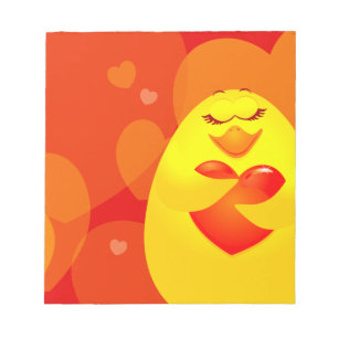 Poussette douce en amour, bloc-notes