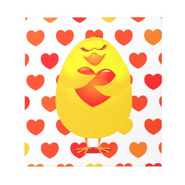 Poussette douce en amour, bloc-notes (Devant)