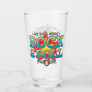 Poussette en verre de l'âme de roche et de rouleau