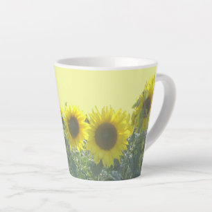 Poussière de tournesol. BC Jaune Latte Mug