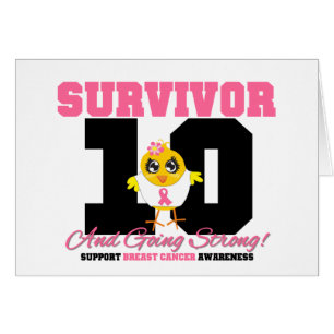Poussin de survivant de cancer du sein 10 ans