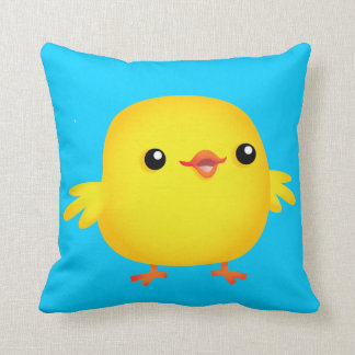 Poussin mignon de bande dessinée :) coussin
