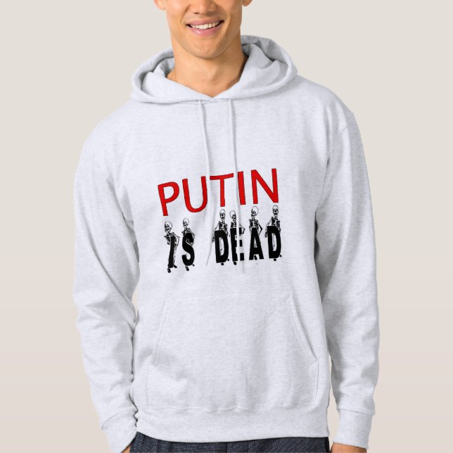 Poutine est un Sweat - shirt à capuche mort ! (Devant)