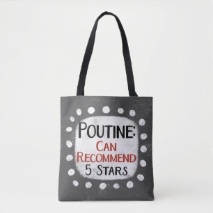 Poutine Review 5 étoiles Sac fourre-tout