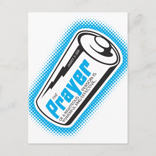 Pouvoir de la carte postale de prière (Devant)