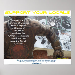 Pouvoir de prière des fans aux joueurs, POSTER