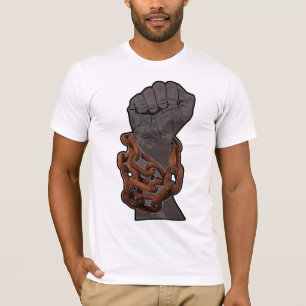 POUVOIR NOIR SOULEVÉ FIST T-shirt