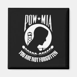 POW*MIA Vous N'Êtes Pas Oublié - Magnet
