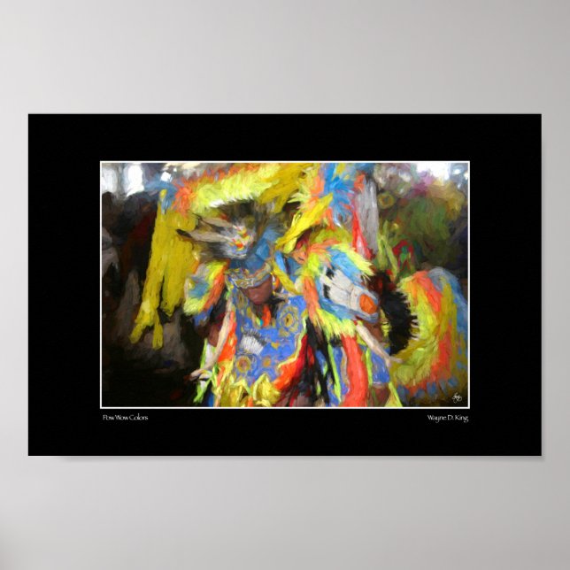 Pow Wow Colors Poster (Devant)