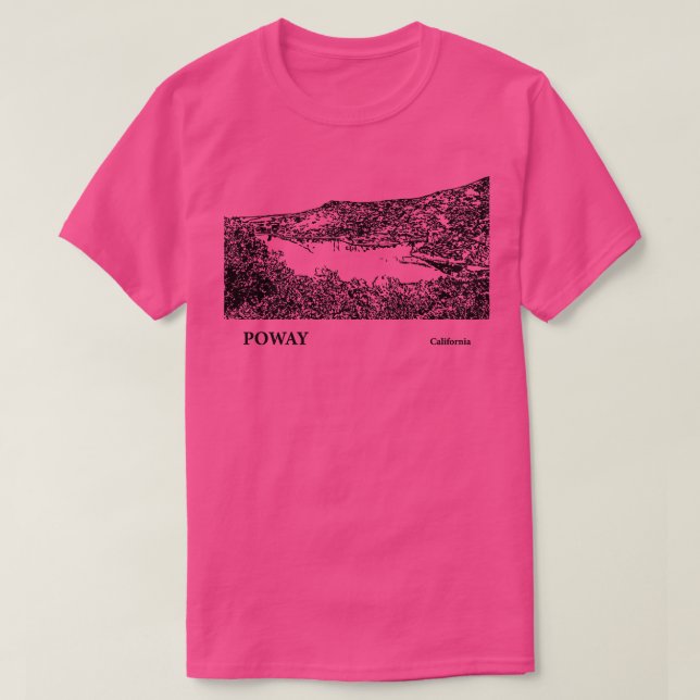 Poway California TShirt 4 (Design devant)