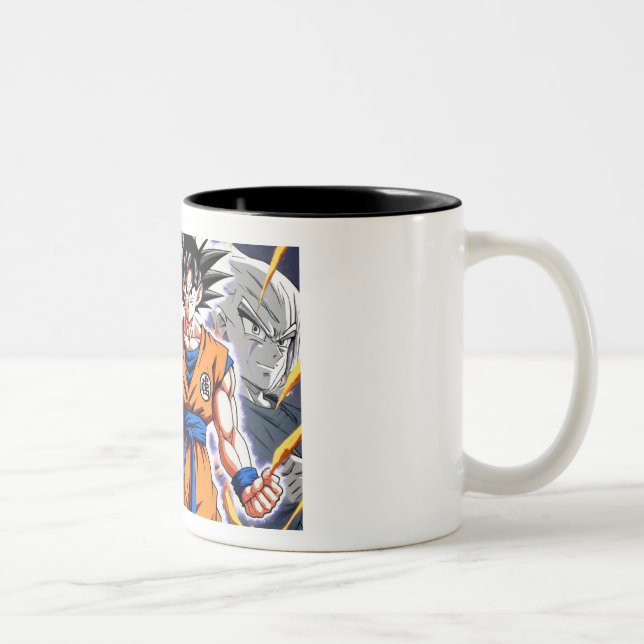 Power Brew : La Mug de café Saiyan Goku (Droit)