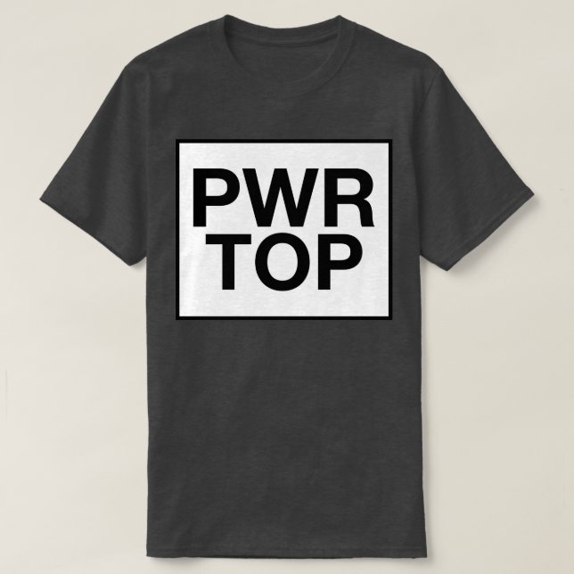 POWER TOP Classic TShirt (Design devant)