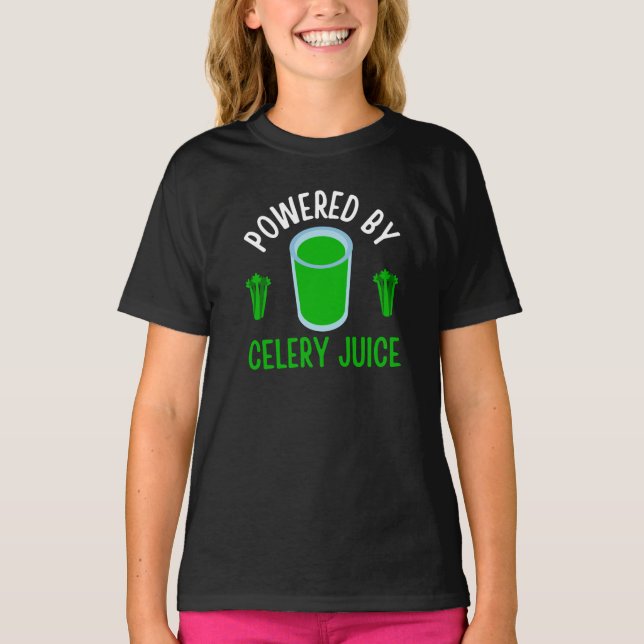 Powered By Celery Juice T-Shirt (Devant)