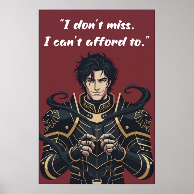 Powerless Book Quote Poster (Devant)