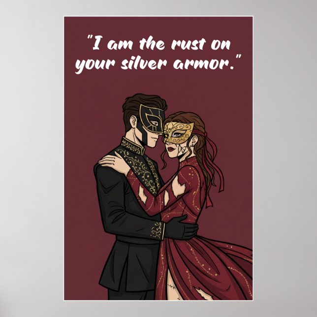 Powerless Book Quote Poster – I Am the Rust on You (Devant)