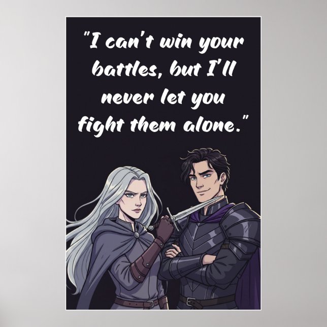 Powerless Quote Poster (Devant)