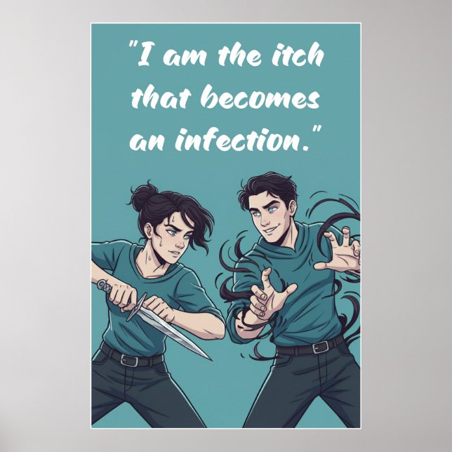 Powerless Quote Poster (Devant)