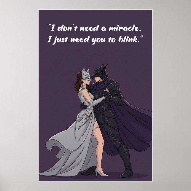 Powerless Quote Poster (Devant)