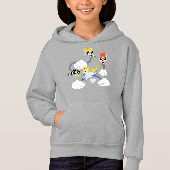Powerpuff Girls & Donny Rainbow Motif (Devant)