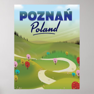 Poznań Pologne poster Voyage.