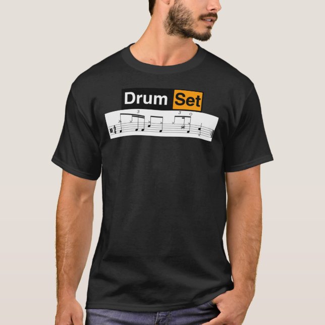 PP Hub Drum Intro Music Classic T-Shirt (Devant)