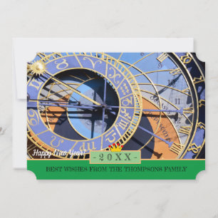 Prague & Bonne Année ! Carte de vœux /architecture