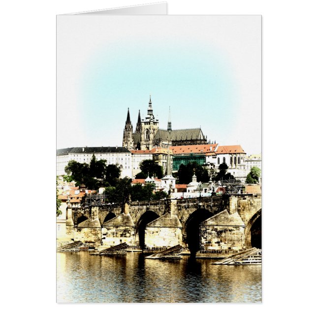 Prague, Château de Hradčany, Pont Charles / Czechi (Devant)