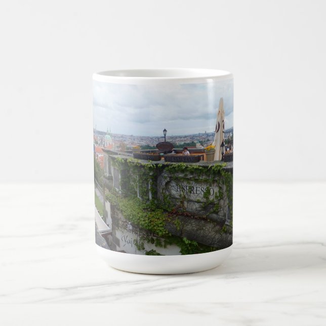 Prague / Praha tasse personnalisée - choisir style (Centre)