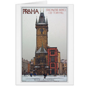 Prague - vieux hôtel de ville