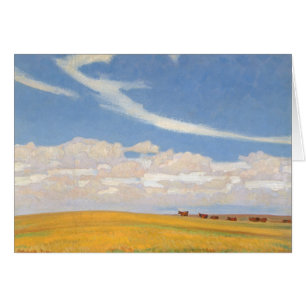 Prairie After Storm par Maynard Dixon, Art Vintage