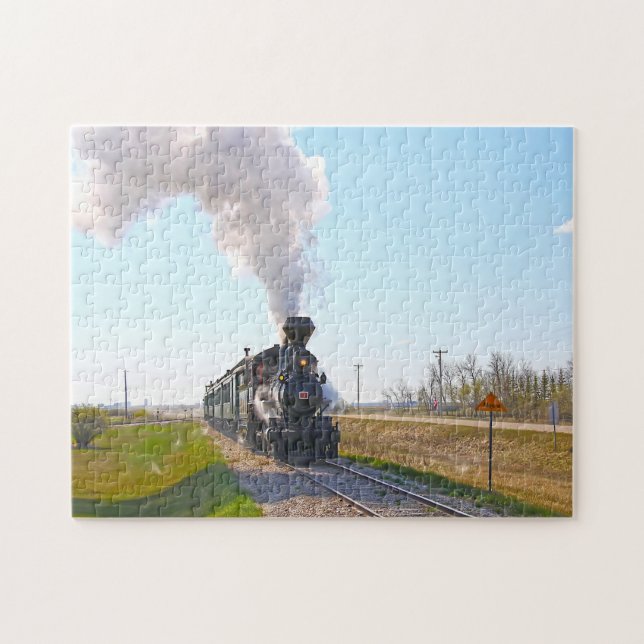 Prairie Dog Central Steam Engine #3 Puzzle (Horizontal)