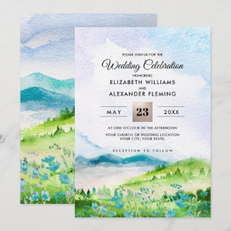 prairie sauvage | Invitations de mariage dans les 