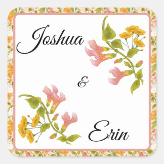 Prairie Victorienne - Étiquette de cadeau de maria