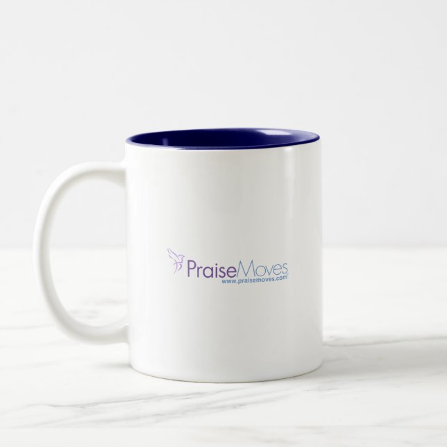 PraiseMoves Mug à 2 tons (régulier ou grand) (Gauche)