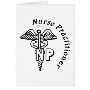PRATICIENNE D'INFIRMIÈRE DE LOGO DU NP DE CADUCÉE