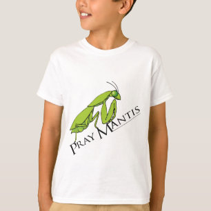 Pray Mantis, t-shirt vert pour les garçons