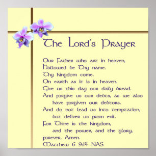 Prayer Poster de seigneur